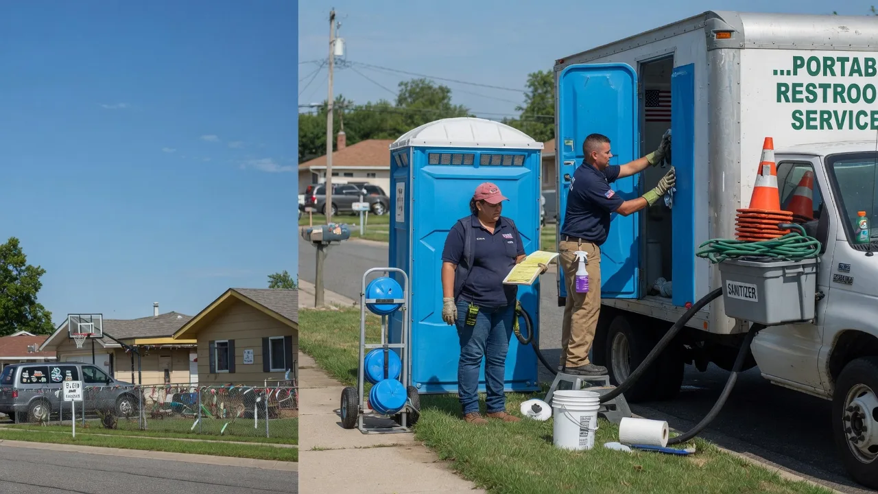 Portable Toilet Rental in Lanagan, MO near me